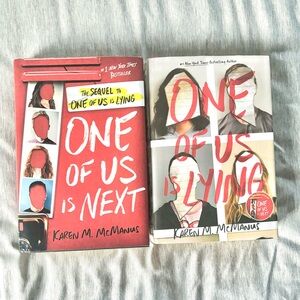 2 Books - One Of Us Is Lying and One Of Us Is Next